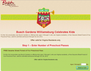 Busch Gardens Williamsburg Pre-School Promo