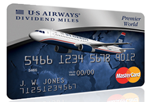 US Airways Dividend Miles card