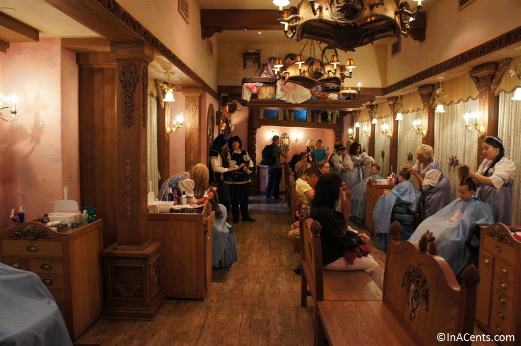 120610 Disneyland Bibbidi Bobbidi Boutique Inside