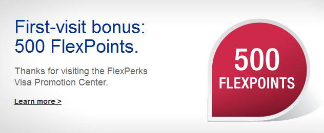 US Bank FlexPerks 500 First Visit Bonus