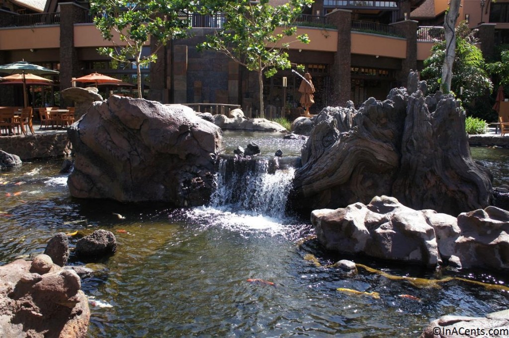 120625 Disney's Aulani Koi Pond 2