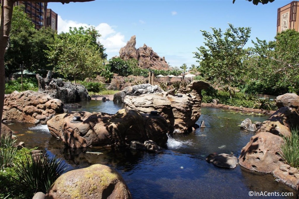 120625 Disney's Aulani Koi Pond 4