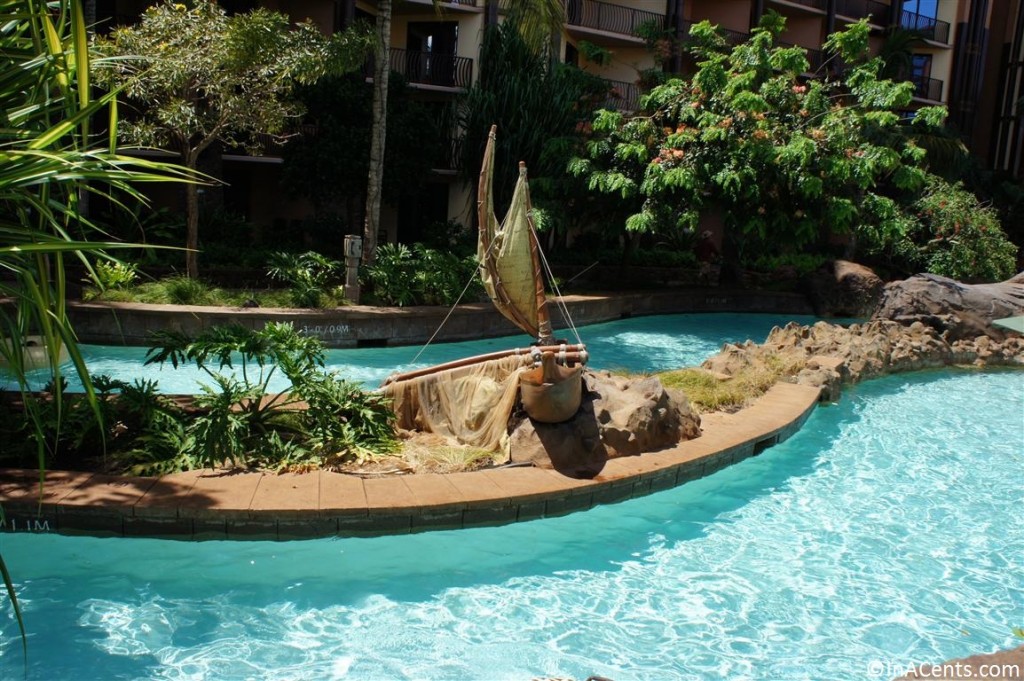 120625 Disney's Aulani Lazy River Boat