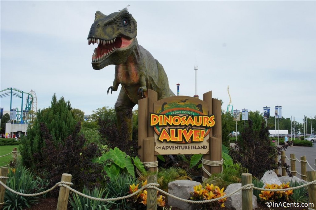120819 Cedar Point Dinosaur Park Entrance
