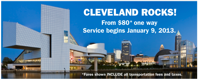 Frontier Cleveland Intro Fares