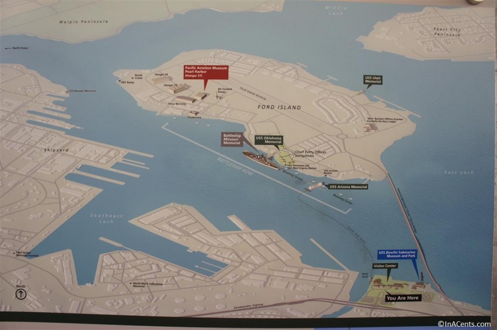 120615 Pearl Harbor, Hawaii Map