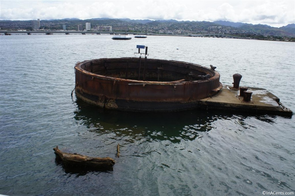 120615 Pearl Harbor, Hawaii USS Arizona Gun Turret No. 3