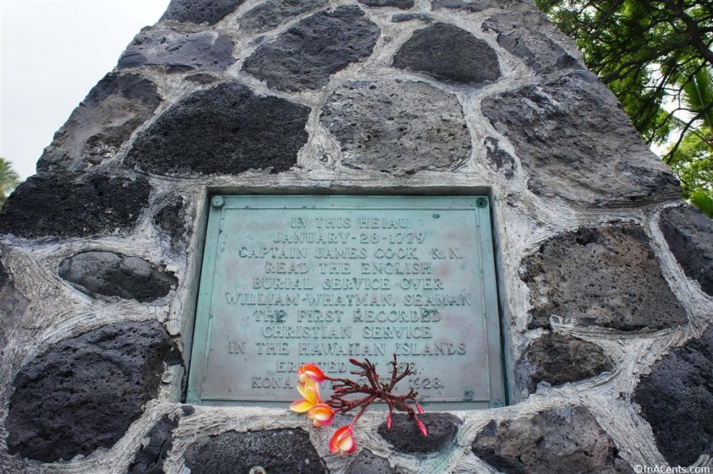120618 Kealakekua Bay Captain Cook Sign (Big Island, HI)