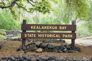 120618 Kealakekua Bay Sign (Big Island, HI)