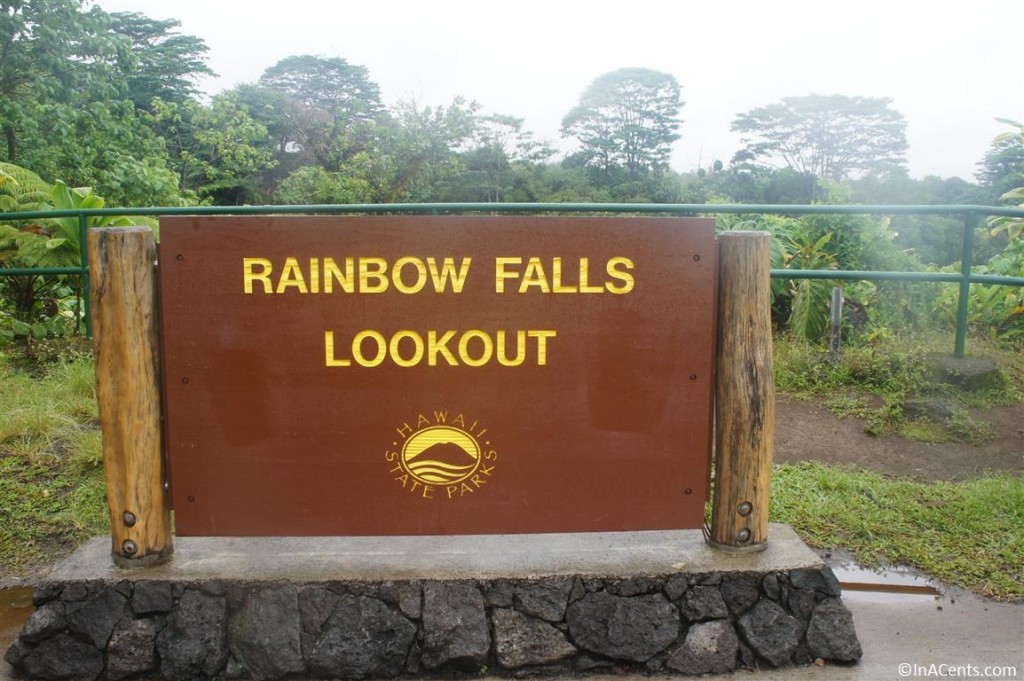 120621 Big Island, Hawaii Rainbow Falls Overlook Sign