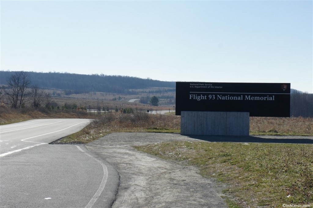 121121 Flight 93 Site Pennsylvania Site Entrance Sign