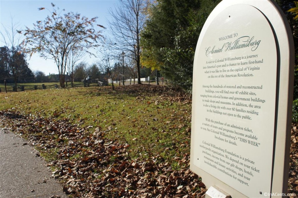 121122 Colonial Williamsburg Sign