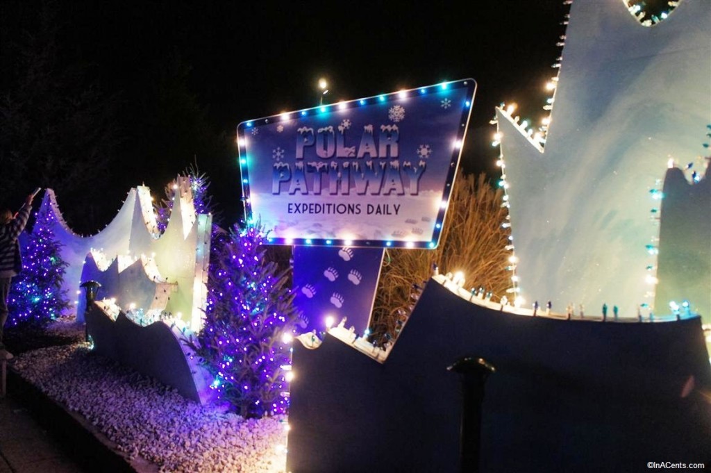 121123 Busch Gardens Williamsburg Christmas Town Polar Pathway