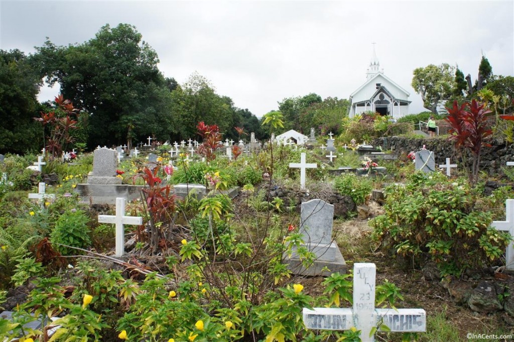 120618 St. Benedict's Painted Church (Big Island, HI) Cemetery