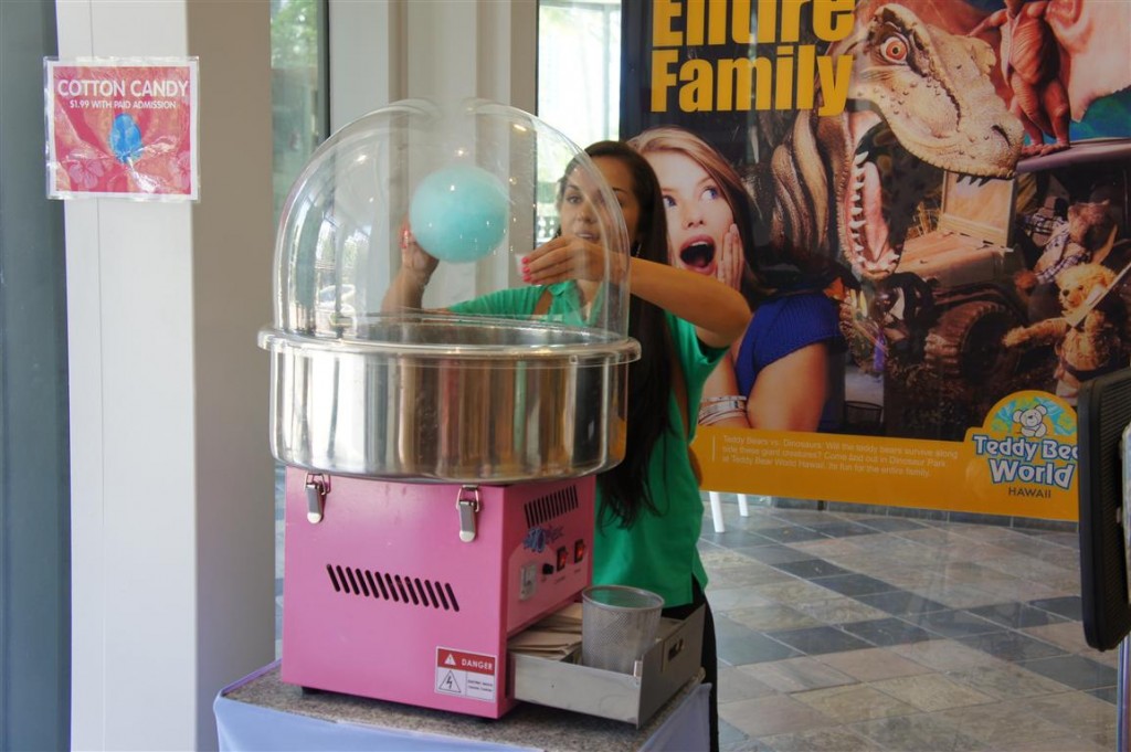 120624 Teddy Bear World Hawaii- Cotton Candy