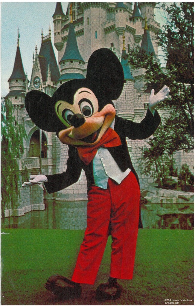 July 1978 Mickey Mouse Postcard