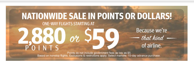 Southwest April Sale