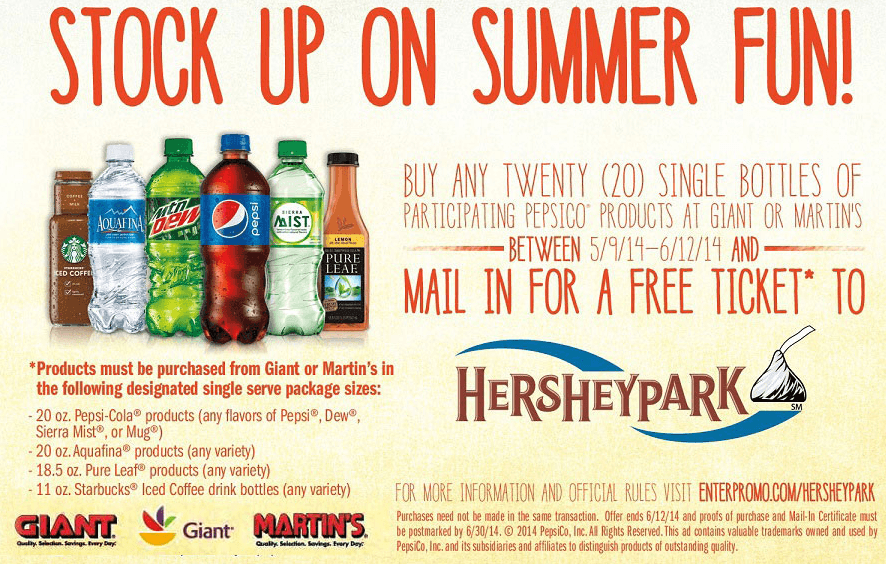 Pepsi HersheyPark Promo