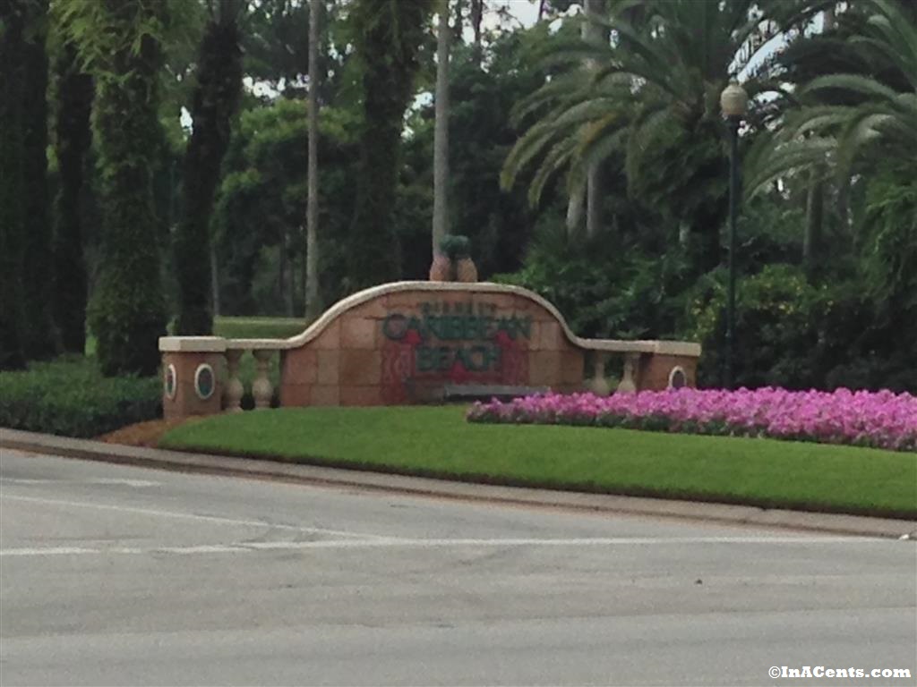 140612 Disney's Caribbean Beach Resort Entrance