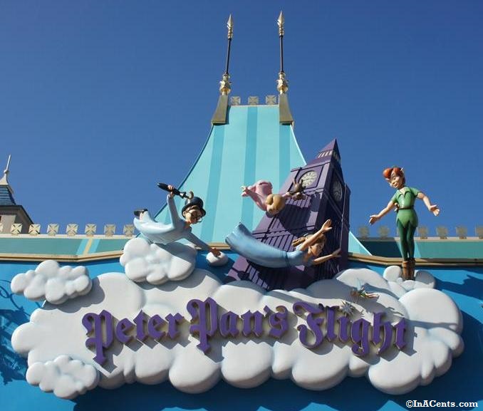 Disney World Peter Pan's Flight