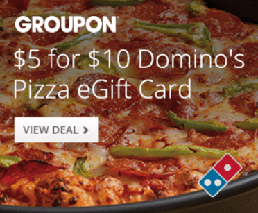 Groupon Domino's Pizza