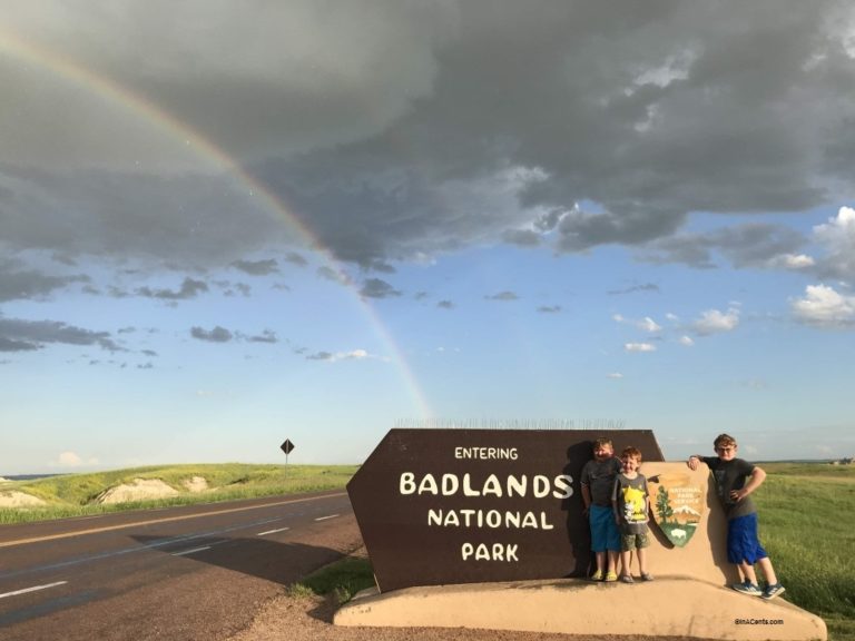 190624 Badlands National Park Entrance Sign