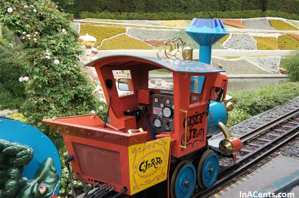 Disneyland Casey Jr. Circus Special Train Ride and Storybook Boats ...