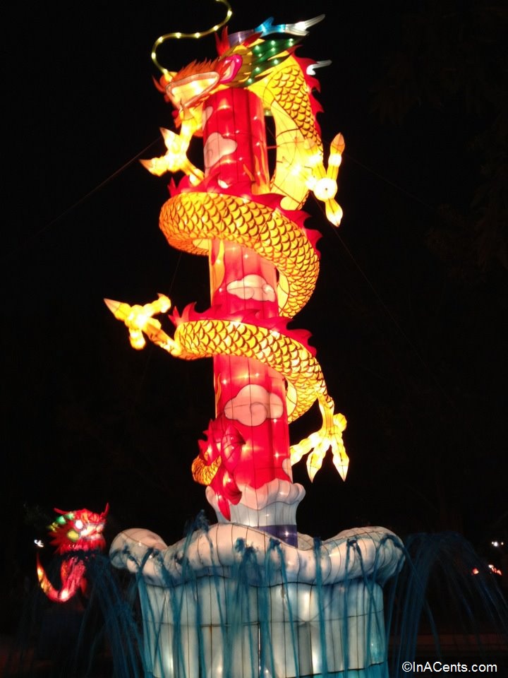 15b-Missouri Botanical Gardens Japanese Lanterns Dragon Embracing the ...