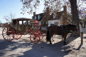 121122 Colonial Williamsburg Horse Carriage