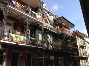 New Orleans- Bourbon street house