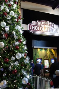 Hershey's Chocolate World For The Holidays - InACents.com